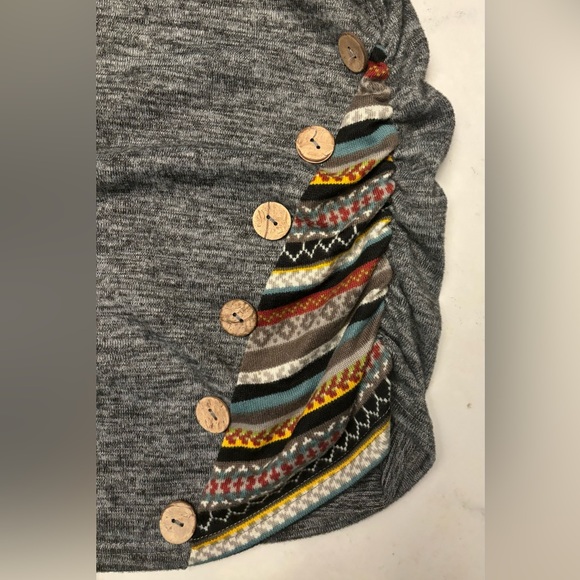 XL Boho casual lightweight hoodie. - Picture 10 of 11